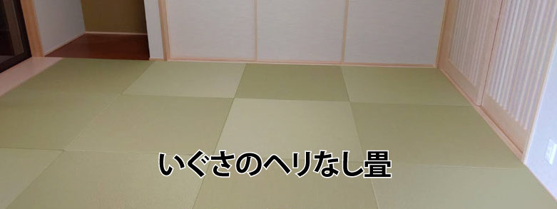 igusa-herinasi いぐさのヘリなし畳